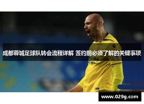 成都蓉城足球队转会流程详解 签约前必须了解的关键事项
